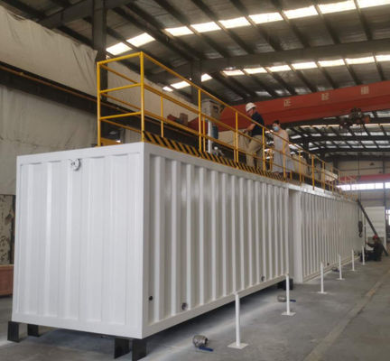 Containerized MBR интегрировало завод удаления бытовых отходов оборудования очистки сточных вод